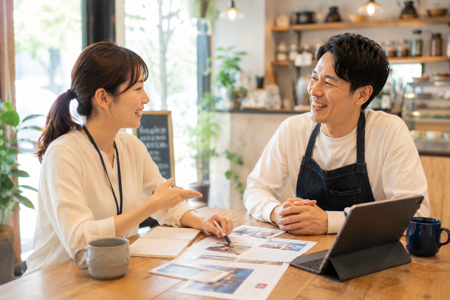 GoogleビジネスプロフィールとSNSを使い分ける担当者