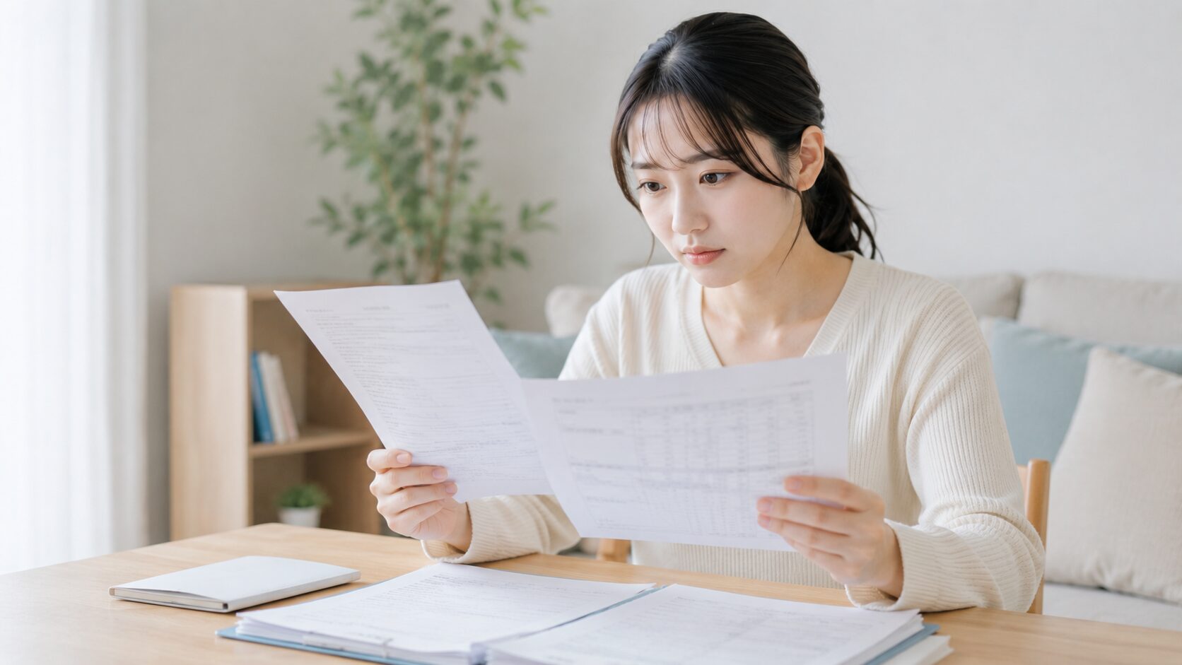 パワハラによる退職について安全な場所から相談する女性