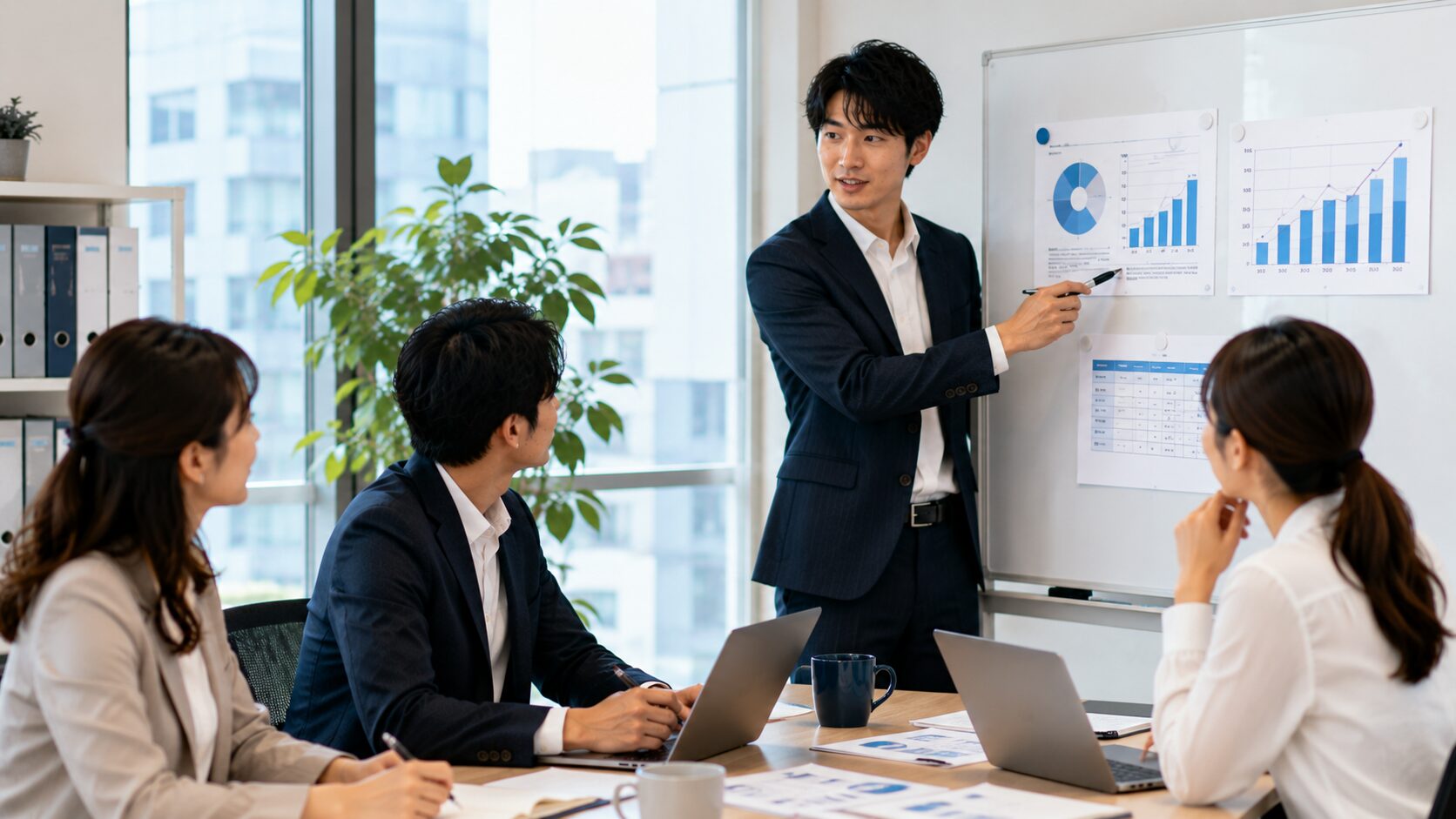 AIで総務業務とバックオフィス業務を整理する担当者