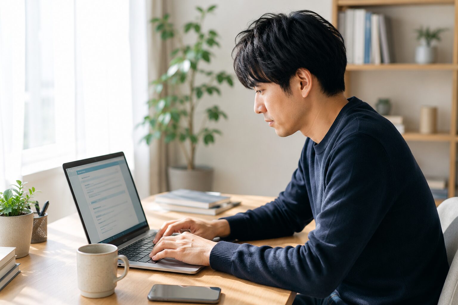 AIブログの記事を調査から公開まで順番に作る作業画面