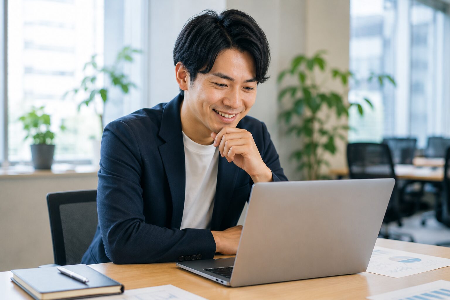 業務効率化を実感する店舗運営担当者