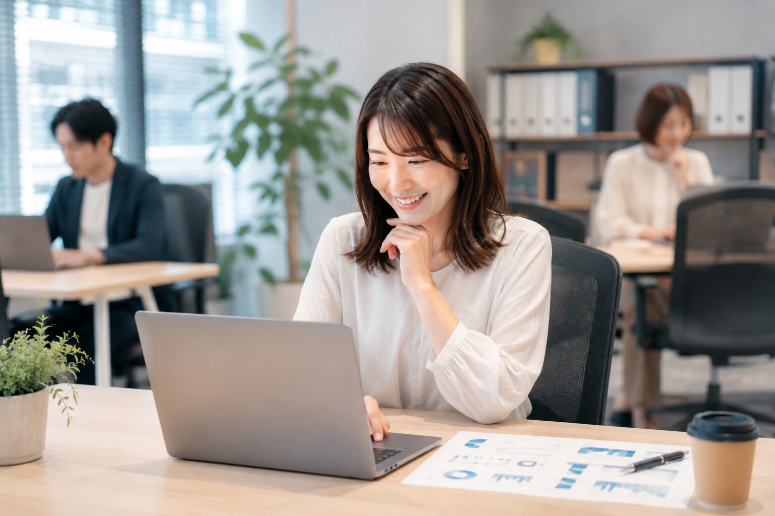 SNS運用の改善を進める担当者