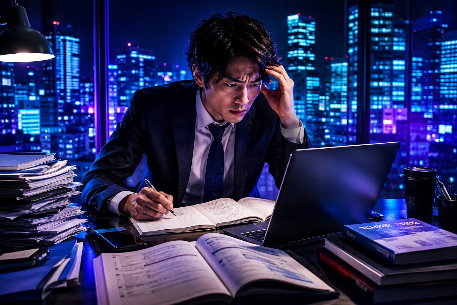仕事と英語学習の両立に悩む社会人